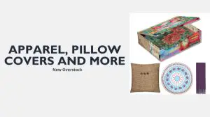 Apparel, Pillow Covers & More | New Overstock Manifested Loads
