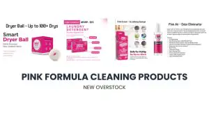 Pink Formula Cleaning Products | New Overstock Manifested Pallets