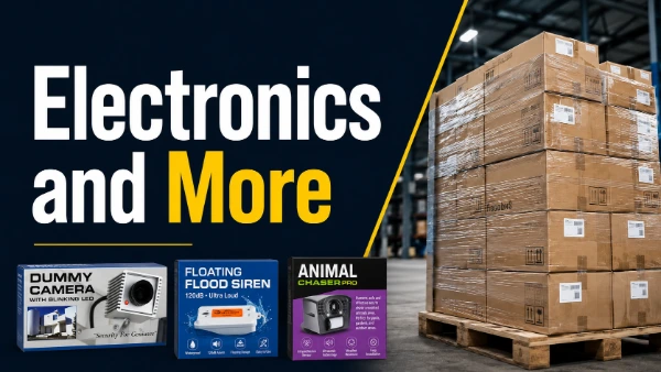 Wholesale Security, Home, Electronics & Lawn Care | New Overstock Manifested Pallets