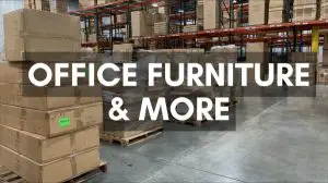 Office Furniture & Parts | New Overstock Manifested Loads