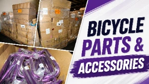 Bicycle Parts & Accessories | New Overstock Manifested Pallets