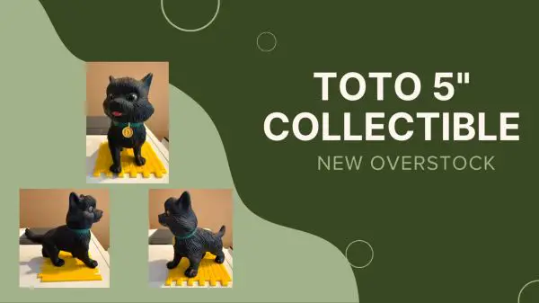 Toto 5″ Collectible | New Overstock Manifested Load