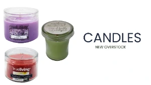 Candles | New Overstock Manifested Truckloads 