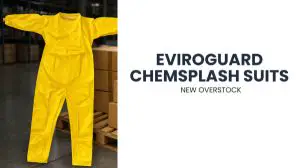 Enviroguard Chemsplash Suits Model 7012 ys | New Overstock Manifested Truckloads 