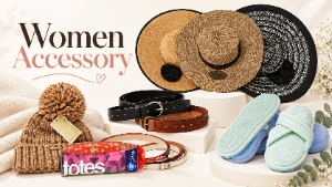 HE Department Store Shelf-Pull Women Fashion Accessory Lots