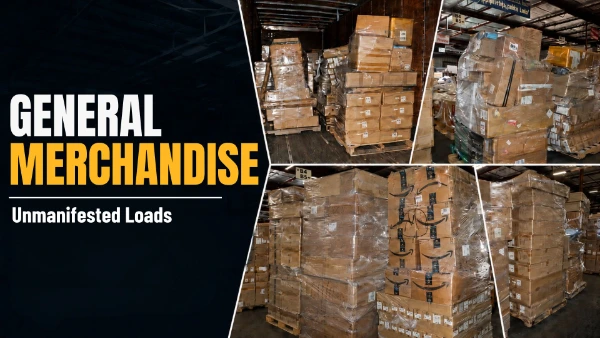 Furniture & GM | Customer Returns Unmanifested Truckloads