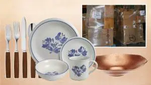 HE Department Store Assorted Table Top Lots
