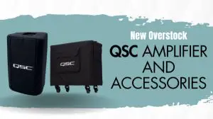 QSC Loudspeaker, Amplifier, and Accessories | New Overstock Manifested Loads