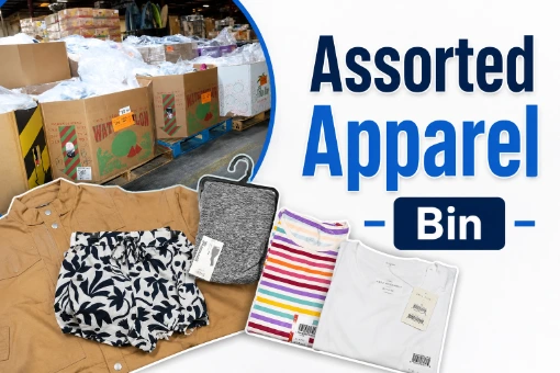 Assorted Apparel Bin | New Overstock 