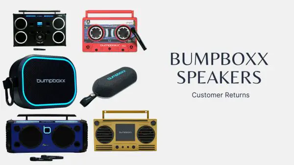 Bumpboxx Speakers | Customer Return Pallets