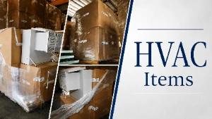 HVAC Items | New Overstock Manifested Pallets