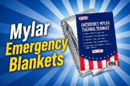 Mylar Emergency Blankets | New Overstock Manifested Pallets