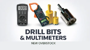 Drill Bits & Multimeters | New Overstock Manifested Loads