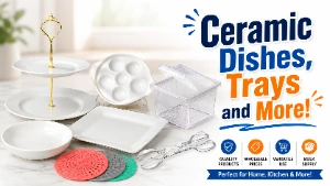 Ceramic Dishes, Trays & More! | New Overstock Manifested Truckloads